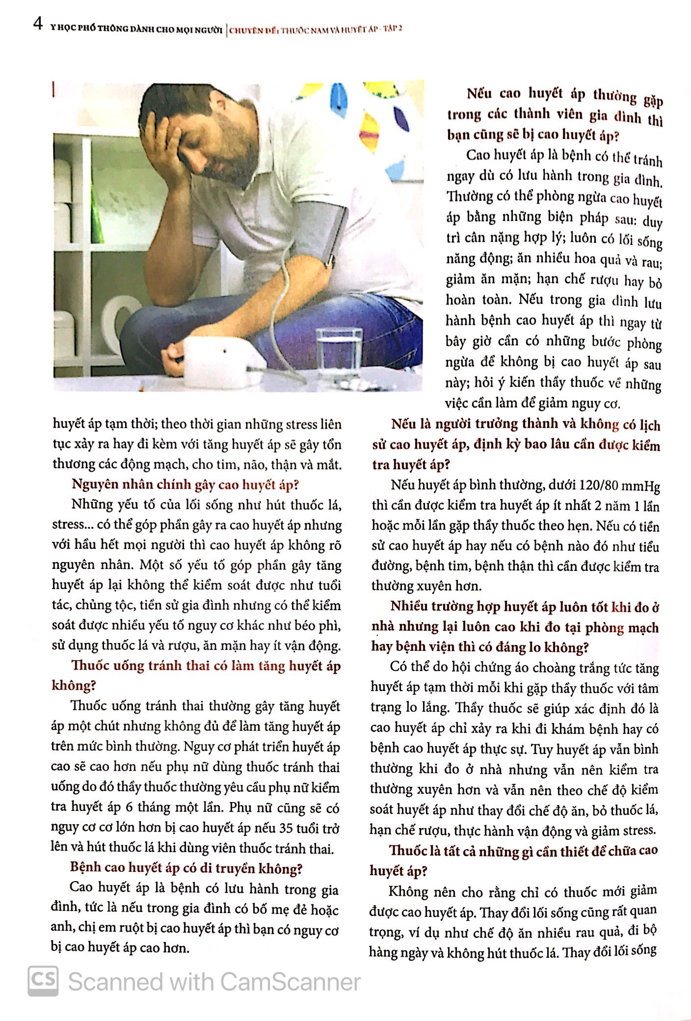 bộ y học phổ thông - thuốc nam và huyết áp (tập 2) - Ảnh 6