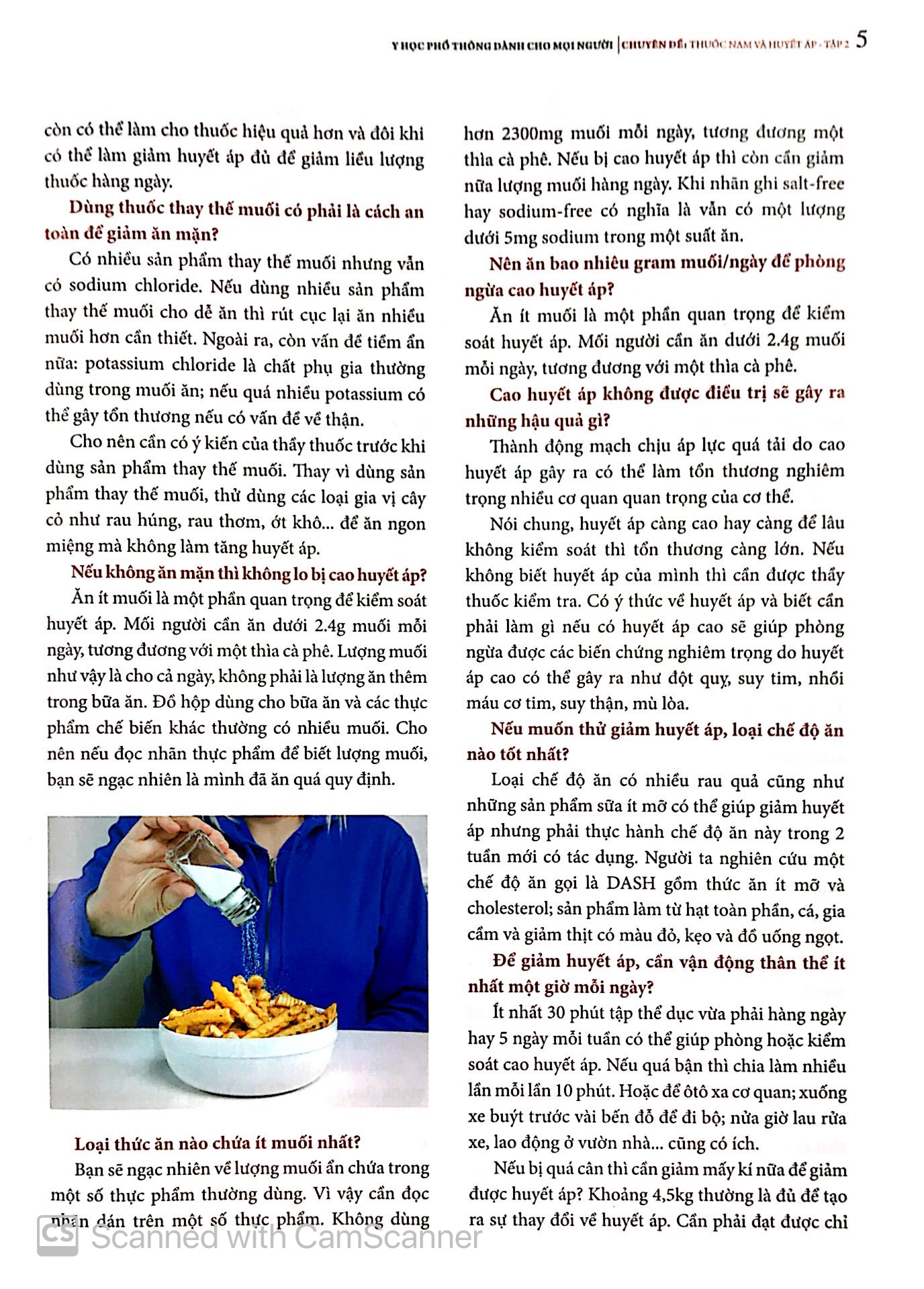 bộ y học phổ thông - thuốc nam và huyết áp (tập 2) - Ảnh 9