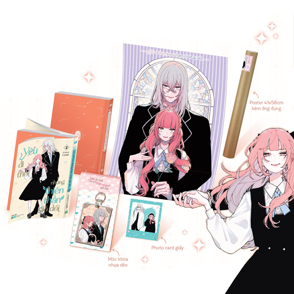 Bộ Yêu Đi Thôi Những Thiên Thần Giả Dối - Tập 2 - Bản Sưu Tầm - Tặng Kèm Photocard + Keychain + Poster