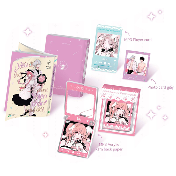 Bộ Yêu Đi Thôi Những Thiên Thần Giả Dối - Tập 5 - Bản Sưu Tầm - Tặng Kèm Photocard Giấy + MP3 Player Card + MP3 Acrylic