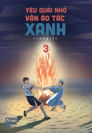 bộ yêu quái nhỏ vận áo tấc xanh - tập 3 - bản đặc biệt - tặng kèm 2 bookmark bế hình nhân vật + 1 móc khóa acrylic + 3 postcard bồi cứng (1 postcard random chữ ký tác giả) - Ảnh 3