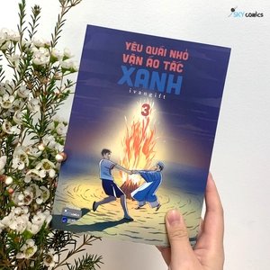 bộ yêu quái nhỏ vận áo tấc xanh - tập 3 - bản đặc biệt - tặng kèm 2 bookmark bế hình nhân vật + 1 móc khóa acrylic + 3 postcard bồi cứng (1 postcard random chữ ký tác giả) - Ảnh 5