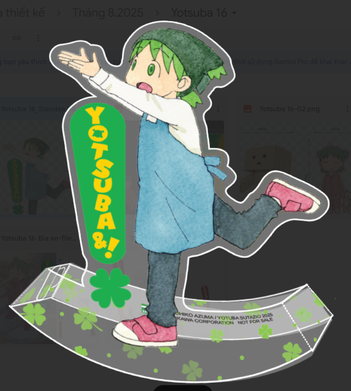 Bộ Yotsuba&! - Tập 16 - Bản Sưu Tầm - Tặng Kèm Bìa Áo Đặc Biệt + Bookmark Nhựa Bế Hình + Standee Bập Bênh + Móc Khóa Acrylic - Ảnh 5