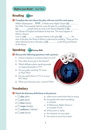 bộ young adult eli readers - a midsummer night's dream- stage 2 a2-downloadable audio files - Ảnh 9