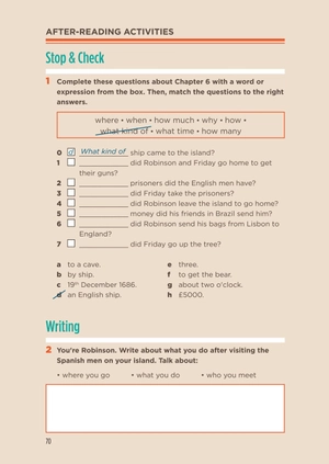 bộ young adult eli readers - robinson crusoe - stage 1 a1 - downloadable audio files - Ảnh 7