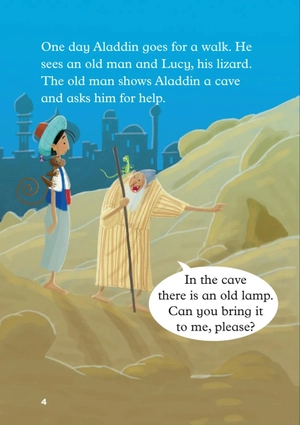 bộ young eli readers - aladdin and the magic lamp - stage 1 below a1 - downloadable multimedia - Ảnh 5