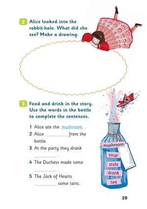 bộ young eli readers - alice in wonderland - stage 4 a2 - downloadable multimedia - Ảnh 10