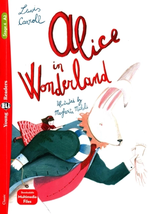 bộ young eli readers - alice in wonderland - stage 4 a2 - downloadable multimedia - Ảnh 2