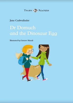 bộ young eli readers - dr domuch and the dinosaur egg - stage 3 a1.1 - downloadable audio files - Ảnh 3