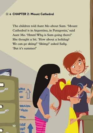 bộ young eli readers - dr domuch and the huemuls - stage 3 a1.1 - downloadable audio files - Ảnh 12