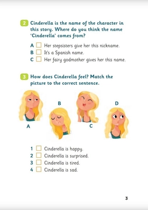bộ young eli readers - fairy tales: cinderella - stage 3 a1.1 - downloadable multimedia - Ảnh 4
