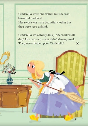 bộ young eli readers - fairy tales: cinderella - stage 3 a1.1 - downloadable multimedia - Ảnh 6