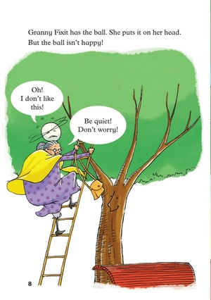 bộ young eli readers - granny fixit and the ball - stage 1 below a1 - downloadable audio files - Ảnh 10