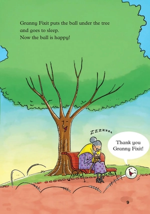 bộ young eli readers - granny fixit and the ball - stage 1 below a1 - downloadable audio files - Ảnh 11