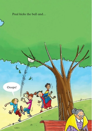 bộ young eli readers - granny fixit and the ball - stage 1 below a1 - downloadable audio files - Ảnh 6