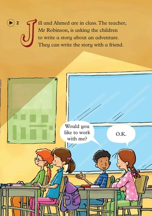 bộ young eli readers - granny fixit and the pirate - stage 1 below a1 - downloadable multimedia - Ảnh 4