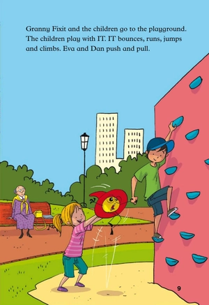 bộ young eli readers - granny fixit and the video game - stage 1 below a1 - downloadable multimedia - Ảnh 10