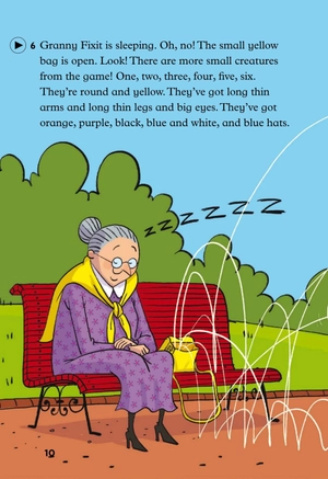 bộ young eli readers - granny fixit and the video game - stage 1 below a1 - downloadable multimedia - Ảnh 11