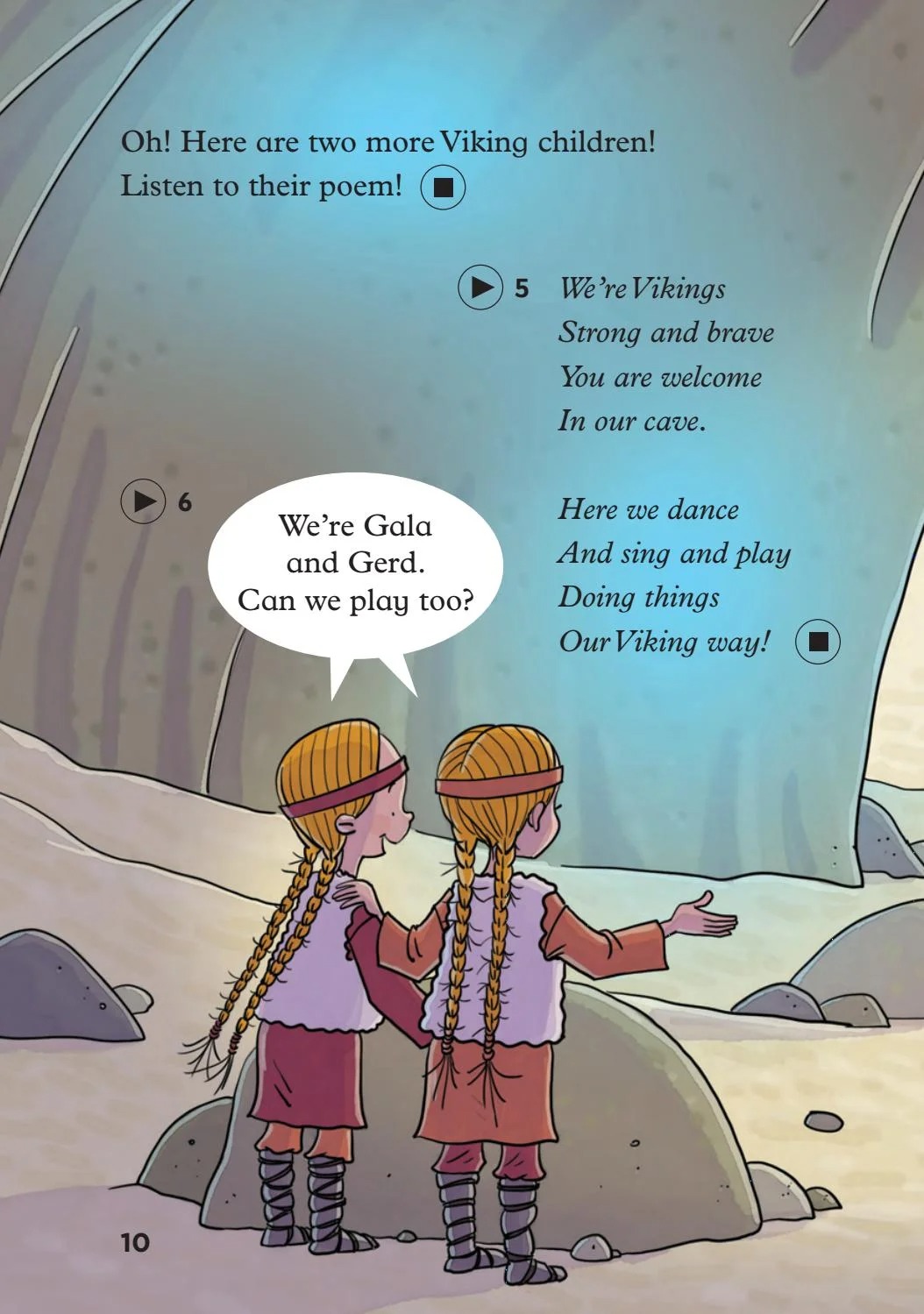 Bo
						
										
										Young ELI Readers - Granny Fixit And The Viking Children - Stage 1 Below A1 - Downloadable Multimedia - Ảnh 12