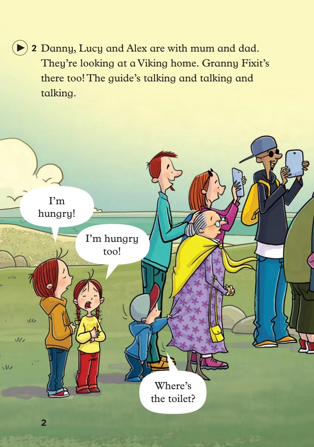 Bo
						
										
										Young ELI Readers - Granny Fixit And The Viking Children - Stage 1 Below A1 - Downloadable Multimedia - Ảnh 4