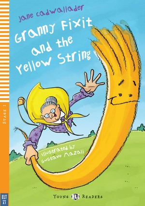 bộ young eli readers - granny fixit and the yellow string - stage 1 below a1 - downloadable multimedia - Ảnh 2