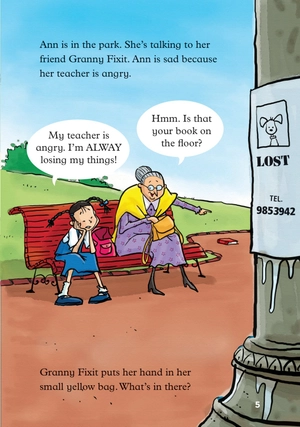 bộ young eli readers - granny fixit and the yellow string - stage 1 below a1 - downloadable multimedia - Ảnh 6