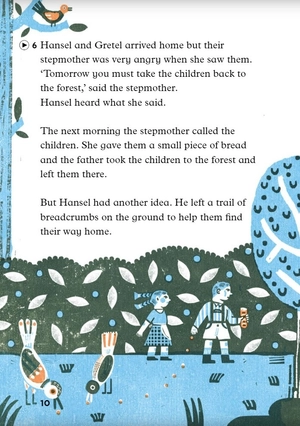 bộ young eli readers - hansel and gretel - stage 4 a2 - downloadable multimedia files - Ảnh 11