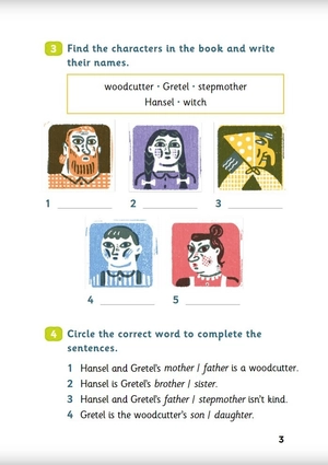 bộ young eli readers - hansel and gretel - stage 4 a2 - downloadable multimedia files - Ảnh 4