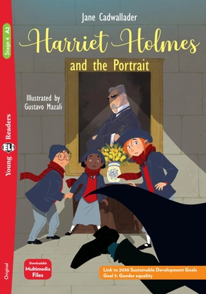 bộ young eli readers - harriet holmes and the portrait - stage 4 a2 - downloadable multimedia - Ảnh 2