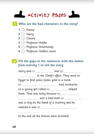 bộ young eli readers - harry and an electrical problem - stage 4 a2 - downloadable multimedia - Ảnh 11