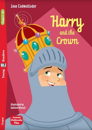 bộ young eli readers - harry and the crown - stage 4 a2 - downloadable multimedia - Ảnh 2