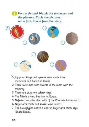 bộ young eli readers - harry and the egyptian tomb - stage 4 a2 - downloadable multimedia - Ảnh 13