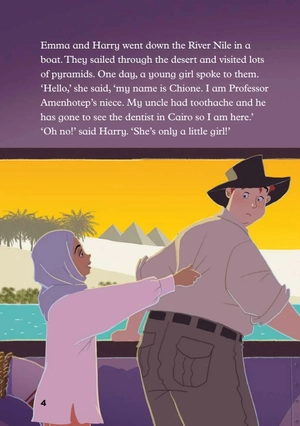 bộ young eli readers - harry and the egyptian tomb - stage 4 a2 - downloadable multimedia - Ảnh 5