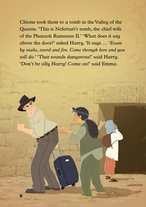 bộ young eli readers - harry and the egyptian tomb - stage 4 a2 - downloadable multimedia - Ảnh 7