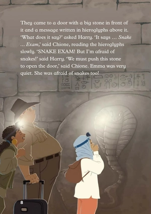 bộ young eli readers - harry and the egyptian tomb - stage 4 a2 - downloadable multimedia - Ảnh 9