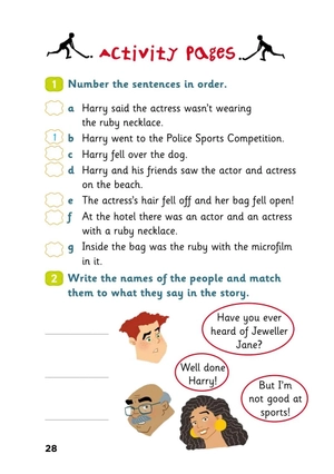 bộ young eli readers - harry and the sports competition - stage 4 a2 - downloadable multimedia - Ảnh 11