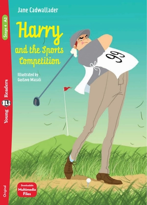 bộ young eli readers - harry and the sports competition - stage 4 a2 - downloadable multimedia - Ảnh 2