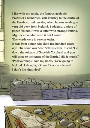 bộ young eli readers - journey to the centre of the earth - stage 4 a2 - downloadable audio files - Ảnh 6