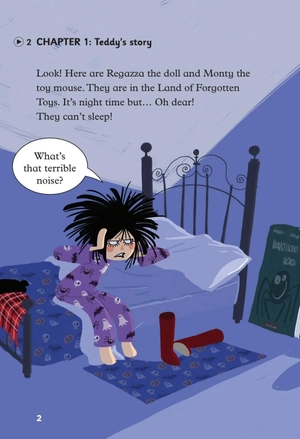 bộ young eli readers - katie, teddy and the princess - stage 1 below a1 - downloadable audio files - Ảnh 3