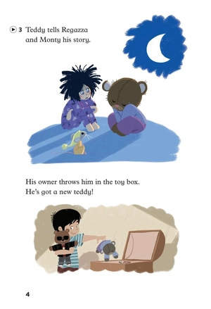 bộ young eli readers - katie, teddy and the princess - stage 1 below a1 - downloadable audio files - Ảnh 5