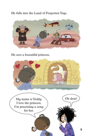 bộ young eli readers - katie, teddy and the princess - stage 1 below a1 - downloadable audio files - Ảnh 6