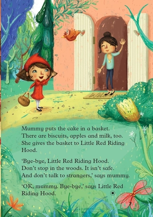 bộ young eli readers - little red riding hood - stage 1 below a1 - downloadable multimedia - Ảnh 5