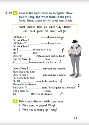 bộ young eli readers - oliver twist - stage 4 a2 - downloadable audio files - Ảnh 10