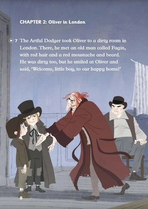 bộ young eli readers - oliver twist - stage 4 a2 - downloadable audio files - Ảnh 7