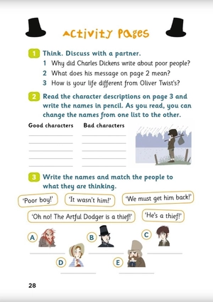 bộ young eli readers - oliver twist - stage 4 a2 - downloadable audio files - Ảnh 9