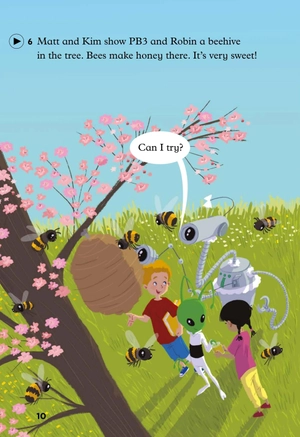 bộ young eli readers - pb3 and the bees - stage 2 a1 - downloadable multimedia - Ảnh 11