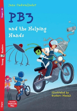 bộ young eli readers - pb3 and the helping hands - stage 2 a1 - downloadable multimedia - Ảnh 2