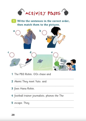 bộ young eli readers - pb3 and the helping hands - stage 2 a1 - downloadable multimedia - Ảnh 9