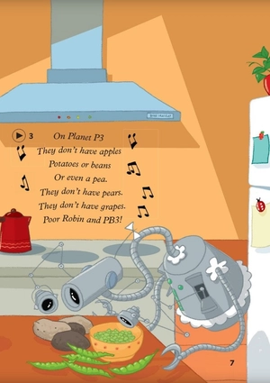 bộ young eli readers - pb3 and the vegetables - stage 2 a1 - downloadable multimedia - Ảnh 8