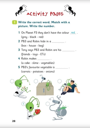 bộ young eli readers - pb3 and the vegetables - stage 2 a1 - downloadable multimedia - Ảnh 9